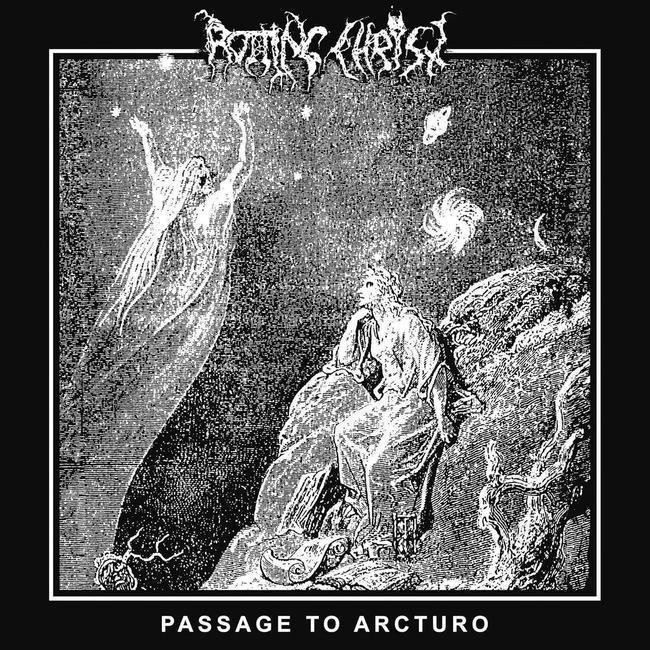 Rotting Christ - Passage To Arcturo - Crystal clear & white marbled
