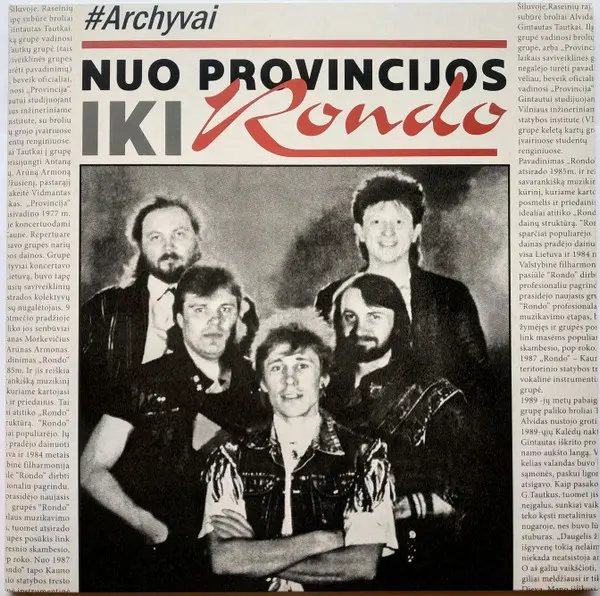Rondo – Nuo Provincijos Iki Rondo #Archyvai