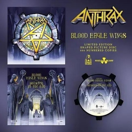 [4260146163953] Anthrax - Blood Eagle Wings