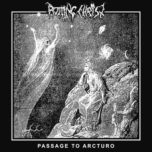 Rotting Christ - Passage To Arcturo - Crystal clear & white marbled