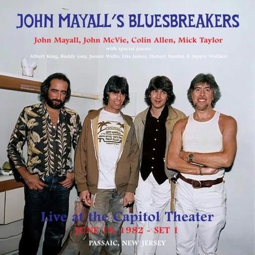 [0630428082212] John Mayall & The Bluesbreakers - Live At The Capitol Theater - June 18, 1982