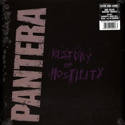 [0081227952228] Pantera - History Of Hostility