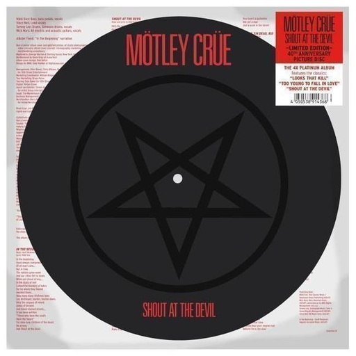 [4050538914368] Mötley Crüe - Shout At The Devil